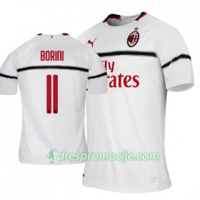 AC Milan Dres Fabio Borini 11 Gostujući 2018/19 Kratkih Rukava